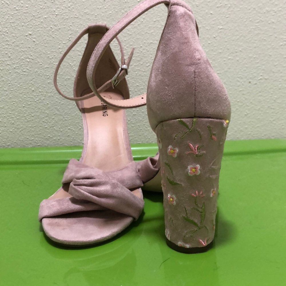 Heeled sandals